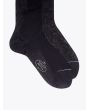 Gallo Plain Cotton Short Socks Anthracite 3