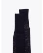 Gallo Long Socks Plain Wool Black 3