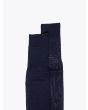 Gallo Long Socks Plain Wool Navy Blue 3