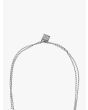 Goti CN1146 Silver Necklace w/Stone Chain Details