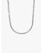 Goti CN933 Silver Double Necklace Chain Details