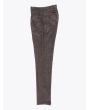 Giab's Archivio Verdi Wool Pleated Pants Herringbone Brown 2