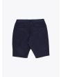 Giab's Archivio Magnifico Stretch Cotton Pleated Short Navy Blue 2