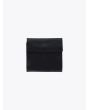 Il Bisonte C0455 Vintage Cowhide Leather Wallet Black Front