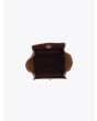 Il Bisonte C0774 Vintage Cowhide Leather Coin-Purse Brown Inside