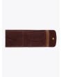 Il Bisonte C0976 Man’s Vintage Cowhide Leather Wallet Brown Inside