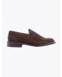 Tricker's James Penny Loafer Repello Suede Chocolate - E35 SHOP