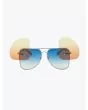 Fakbyfak X Manish Arora Sunglasses Gold/Blue/Brown - E35 SHOP