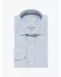 Salvatore Piccolo Shirt Cotton Oxford Striped Blue - E35 SHOP