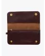 Il Bisonte C0486 Vintage Cowhide Leather Chain-Wallet Brown - E35 SHOP