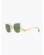 Masahiromaruyama Erase MM-0032 Sunglasses White/Gold - E35 SHOP