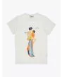 G.Kero Orange Love Printed Cotton T-shirt - E35 SHOP
