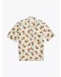 Salvatore Piccolo Camp Shirt Printed Beige - E35 SHOP