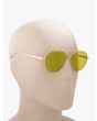 8000 Eyewear 8M7 Sunglasses Gold - E35 SHOP