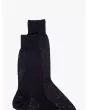 Gallo Short Socks Plain Wool Black - E35 SHOP