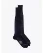 Gallo Long Socks Plain Wool Black - E35 SHOP