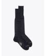 Gallo Long Socks Plain Wool Anthracite - E35 SHOP