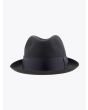 Borsalino Trilby Hat Alessandria Dark Grey - E35 SHOP
