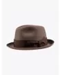Borsalino Trilby Hat Alessandria Light Brown - E35 SHOP