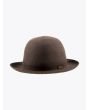 Borsalino Bowler Hat Traveller Light Brown - E35 SHOP
