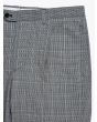 Salvatore Piccolo Pleated Pants Checked Grey/Black - E35 SHOP