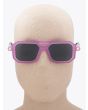 Kuboraum Mask P8 D-Frame Sunglasses Cyclamen with mannequin front view
