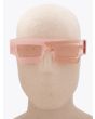 Kuboraum Mask X12 Cat-Eye Sunglasses Pink with mannequin front view