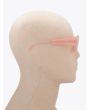 Kuboraum Mask X12 Cat-Eye Sunglasses Pink with mannequin side view