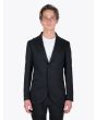 Maurizio Miri Quentin Full Canvas Linen / Wool Suit Jacket Black 1
