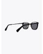 Masahiromaruyama Monocle MM-0057 No.1 Sunglasses Black / Black Three-quarter Back View