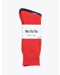 Ro To To Rib Pile Socks Cool Max Red 2
