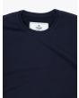 Reigning Champ Loopback Cotton Jersey Sweatshirt Navy Blue Front Details