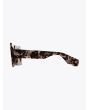 Robert La Roche + Christoph Rumpf Godfather Squared Sunglasses Pearl Plum Marble Side View