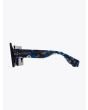 Robert La Roche + Christoph Rumpf Godfather Squared Sunglasses Pearl Blue Marble Side View