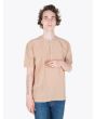 Salvatore Piccolo Henley T-Shirt Brown Front