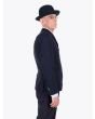 Salvatore Piccolo Slim-Fit Wool Blazer Navy Blue 4