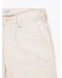 Salvatore Piccolo Straight Work Pant Ecru Front View Side Pocket Details