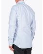 Salvatore Piccolo Slim Fit Button Down Striped Oxford Shirt Blue 5