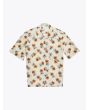 Salvatore Piccolo Camp-Collar Shirt Printed Beige 2