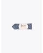 The Hill-Side Bow Tie Selvedge Double Stripe Chambray Front View with Label