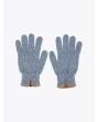 Universal Works Peak Glove Wool Nylon Mix Navy Back