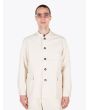 A Vontade Stand Collar Atelier Cotton Jacket Natural 1
