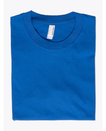 American Apparel 2001 Men’s Fine Jersey T-shirt Royal Blue