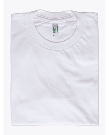 American Apparel 2001 Men’s Organic Fine Jersey T-shirt White