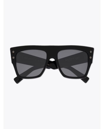 Balmain B-I Square Sunglasses Black