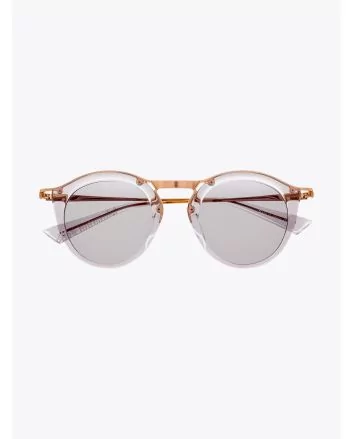 Christian Roth Oskari Sunglasses Light Grey Crystal - Rose Gold 1