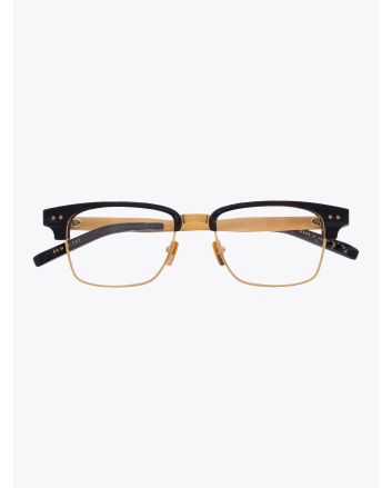 Statesman Three - Dita Optical Glasses Dark Grey/Gold front view