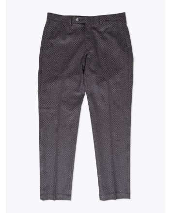 GBS Trousers Adriano Wool Grey Pois