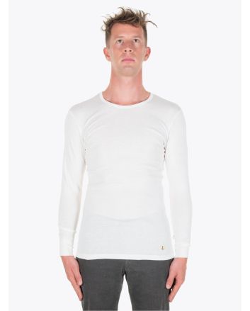 Armor-Lux Long Sleeved T-shirt Heritage Off White - E35 SHOP