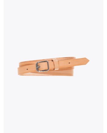Frank Leder 2cm Natural Leather Belt - E35 SHOP